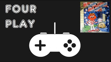 Four Play - Boulder Dash - Japan 8-bit Computer Comparison