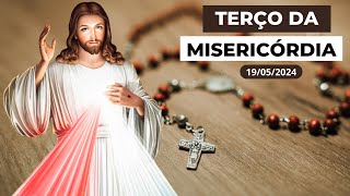 TERÇO DA MISERICÓRDIA AO VIVO DE HOJE - 19/05/2024 | VINDA DO ESPÍRITO SANTO