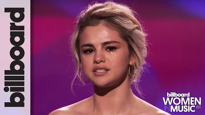Selena Gomez Tearfully Accepts Woman of the Year Award at Billboard's Women in Music 2017 - DayDayNews