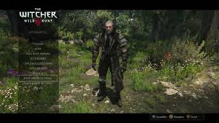 Witcher 3 Mods: Shades of Iron & Appearances Menu Mod combined