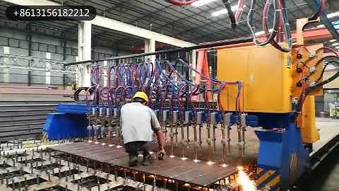 Kasry KR-PLD Multi-torch gantry oxyfuel gas cnc cutting machine