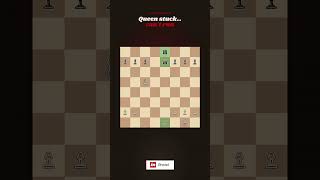 Pin Puzzle — Rxe7  Wins the Queen #shorts