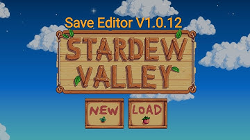 [Stardew Valley] How to use Save Editor V1.0.13