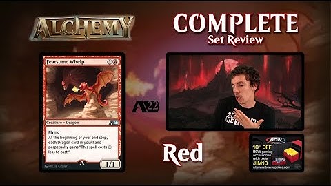 🔴 Complete Set Review - Alchemy: Innistrad - Red Cards - New MTGA Format!