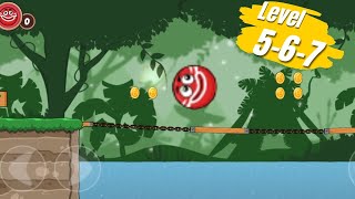 Funny Game Bounce Ball Hero || Level 5-6-7 😍 screenshot 3