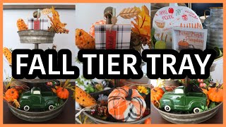 FALL TIER TRAY DECORATE WITH ME