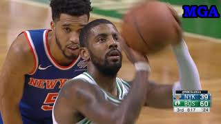 Kyrie Irving 20 points, 3 rebounds, 7 rebounds, 1 steal vs Knicks - 24 October 2017