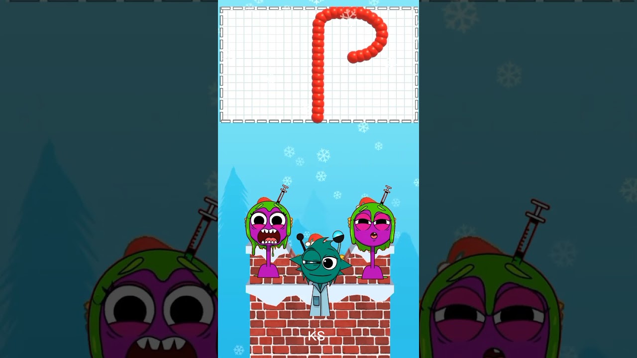 Sprunki in Draw to Smash lvl 1278