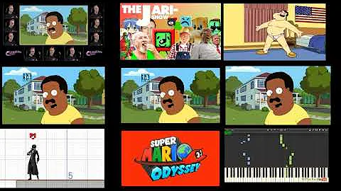 9 versions of the Cleveland show theme