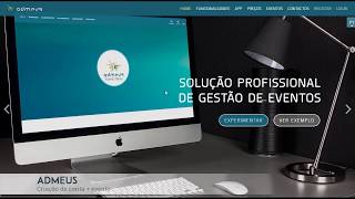Tutorial -- Criação do Conta Admeus + Evento