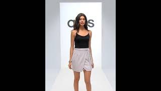 River Island Wrap Mini Skirt