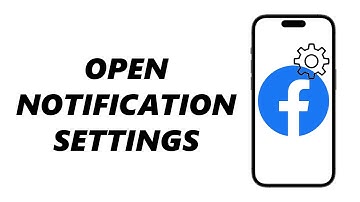 How To Open Facebook Notification Settings On iPhone and iPad