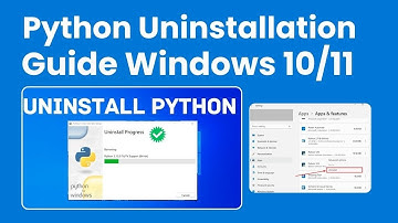 Python Uninstallation Guide Windows 10/11  | Python Uninstall Tutorial 2025