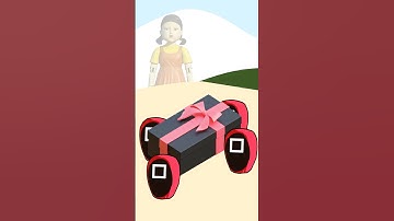 Red Ball eats Dalgona Candy in Squid Game #animation #squidgame