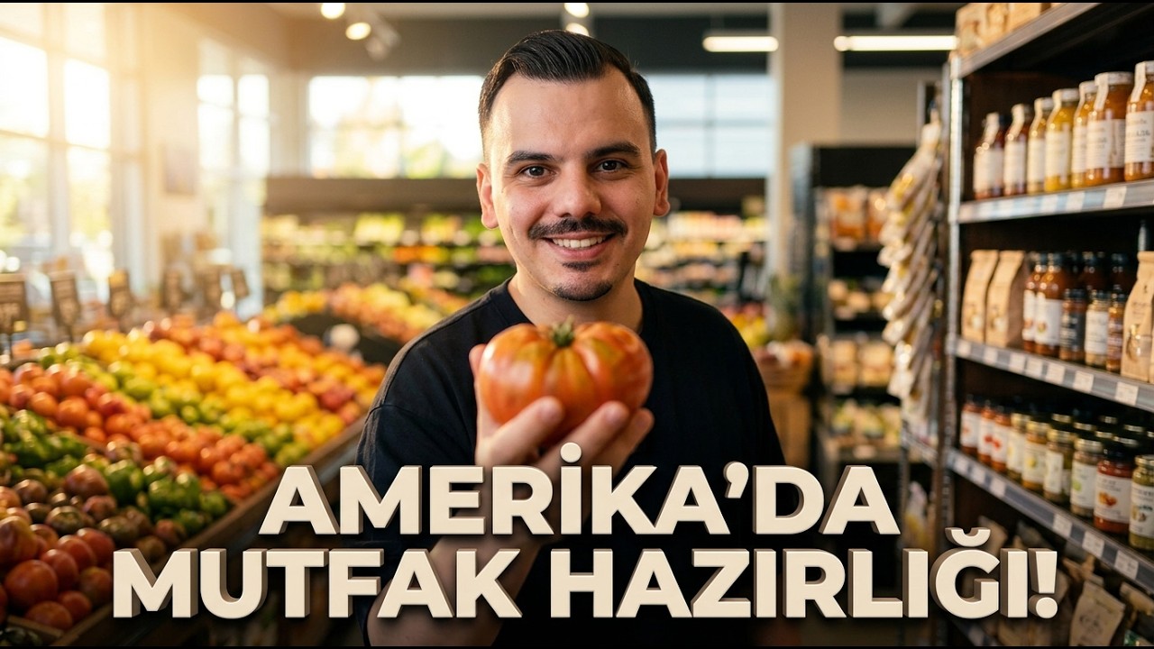 Selam NBR ? Amerika'da Trader Joe's a gidip 4 farklı yemek tarifi yapmak.