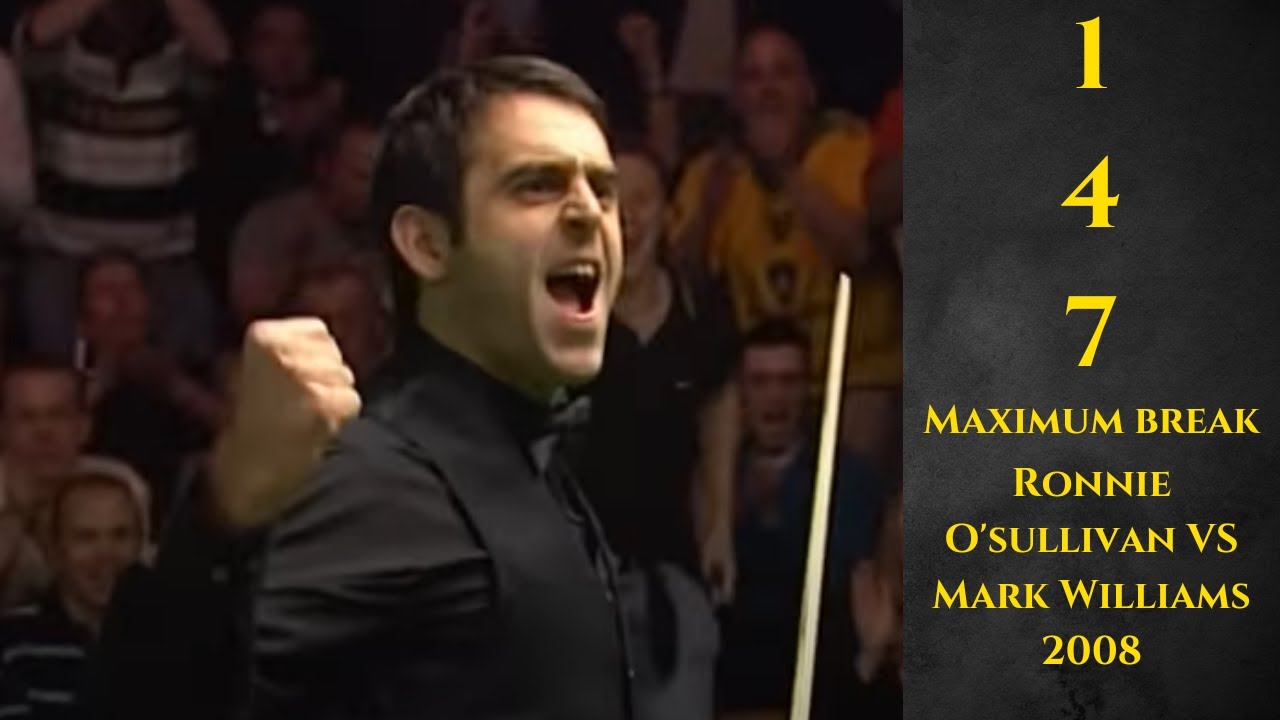 147 Ronnie O'sullivan vs Mark Williams - 2008 World Championship