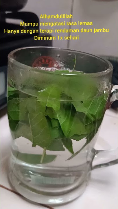 Lemas disertai badan gemetar berangsur hilang cuma minum ini.