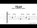 How to play yeah  on drums  rockschool grade 1