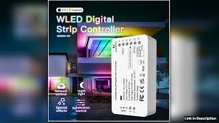 WLED Digital Light Strip Controller WIFI DC524V Support WS2812 2811 SK6812 and other RGB RGBW Light
