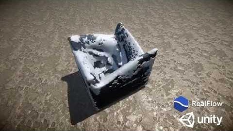 RealFlow + Unity3D - Fast Test (Vortex + Alembic workflow)