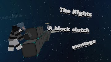 The Nights {A block clutch montage} #mousecomp