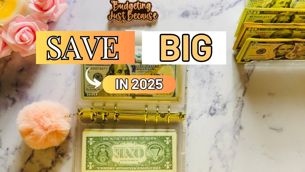 My 2025 Savings Challenge Plans: How I Plan on Saving over $30,000!  