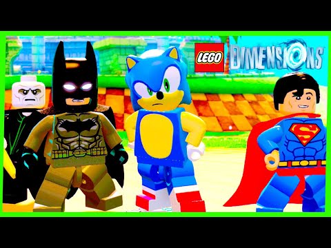 LEGO Dimensions #36 SONIC PERDEU OS SEUS AMIGOS Gameplay PS4 