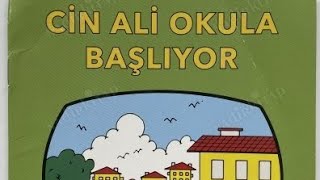 Cin Ali Okula Başlıyor Ve Cin Ali Okulda6-7 Cin Ali 2 Kitap Bir Arada Okuma Yazma Hazırlık