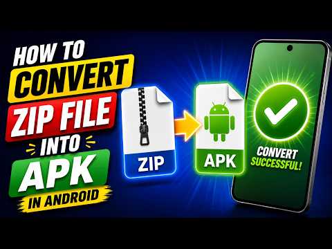 How to Convert Zip File into APK in Android - Quick Guide