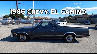 1986 Chevrolet El Camino w/350 Test Drive and Walkaround