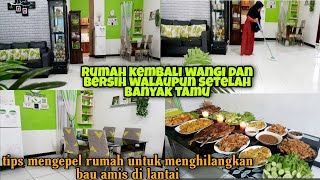 TIPS RUMAH WANGI DAN BERSIH|Cara Mengepel Rumah Untuk Menghilangkan Bau Amis Dilantai