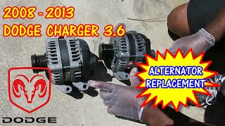 ⭐ 2008-2013 Dodge Charger - 3.6 - Alternator Replacement #charger