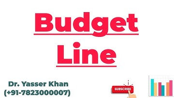 Budget Line | Price Line | Indifference Curve | Ordinal Utility | Consumer Theory | Budget Line Mean
