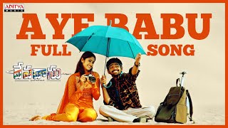 Aye Babu Full Song || Devadasu Songs || Ram Pothineni, Ileana D'Cruz || Y.V.S. Choudary || Chakri