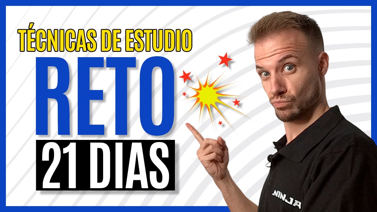 RETO 21 días con TÉCNICAS de ESTUDIO 📚 [Aprende tu TEMARIO de forma FÁCIL y EFICIENTE]