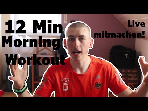 Henri´s tägliches 12-Minuten Morning-Workout! Zum MITMACHEN!!!