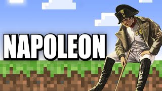 La vida de Napoleón Bonaparte explicada con Minecraft.