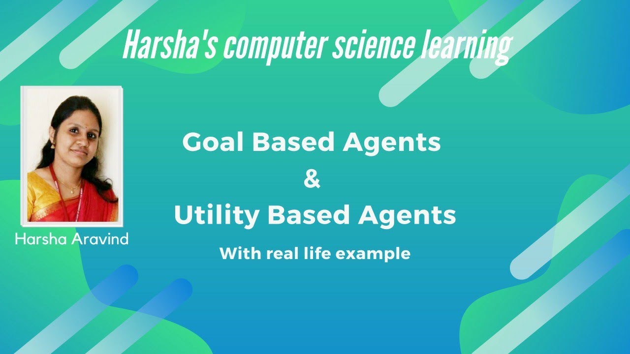 Lecture 6 Goal Based Agents And Utility Based Agents With Real Life Example Youtube