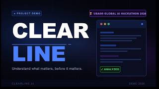 Clearline: Understand what matters, before it matters. | Demo