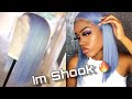 DIY: Dying My Hair In Less Then 9 min water method | icy blue/purple | ft thegoodhair.com