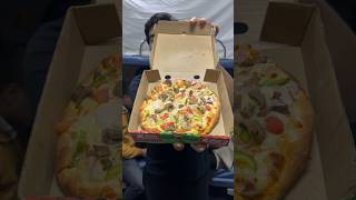 Order Pizza in Train?food foodie foodvlog minivlog train irctc pizza indianfood railrestro