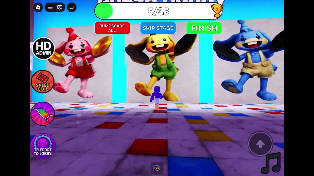 adivinando los personajes d.e poppy playtime