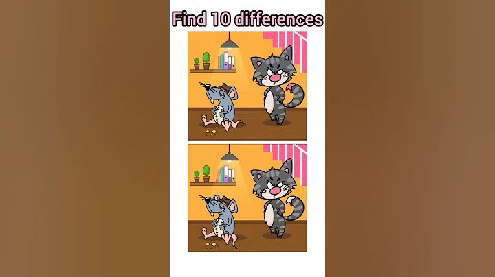 Find 10 difference pictures #differencegame #braingames #spotthedifference #games #braintest #shorts