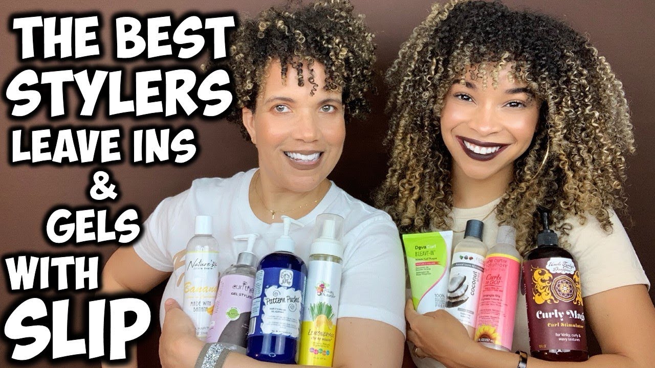 The BEST Stylers With SLIP Leave In Conditioners & Gels YouTube