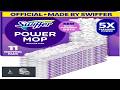 Swiffer PowerMop Multi Surface Mopping Pad Refills for Floor Cleaning 11