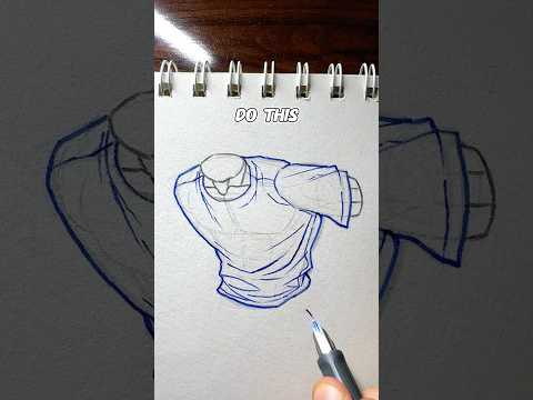 ✨Clothes drawing tutorial