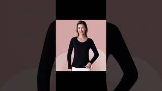 Blusa Termica  feminina Segunda Pele Térmica Manga Longa com Proteção LMNY02-R$25,99