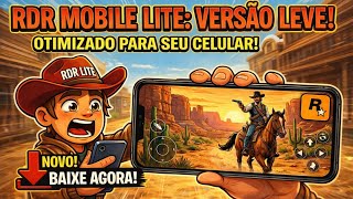 MELHOR VERSÃO de RED DEAD para CELULAR - LITE, RÁPIDA e GRÁTIS! ⚡