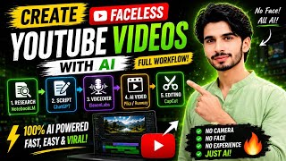 🚀 Create Faceless YouTube Videos with AI 🤖 | Full Beginner Guide 2026 🎬