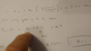 Recurrence relationship coefficients Legendre polynomials - John V. Karavitis